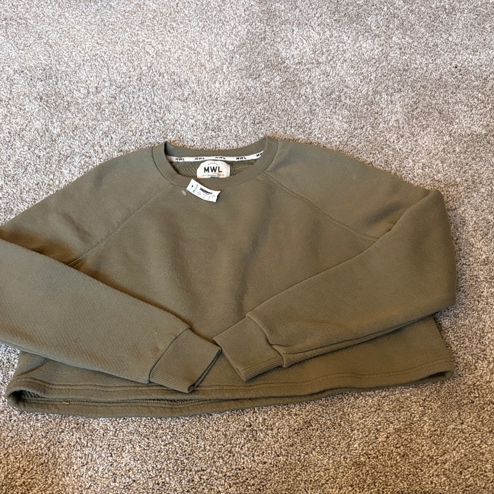 Madewell Women's Olive Sweatshirt